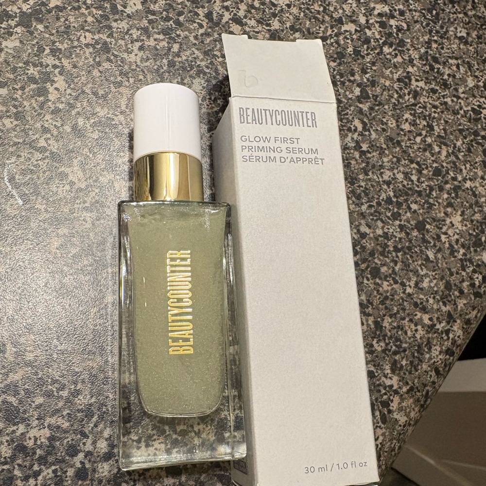 Beautycounter Glow First Priming Serum - Shimmering Gold